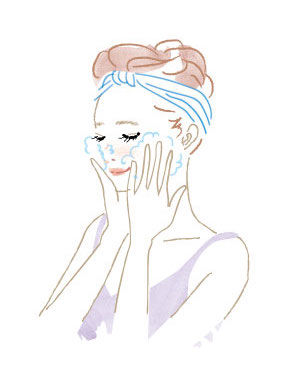 fancl会報誌｜大人女性向け/大人の甘さとビター・ファッションイラスト｜Takako