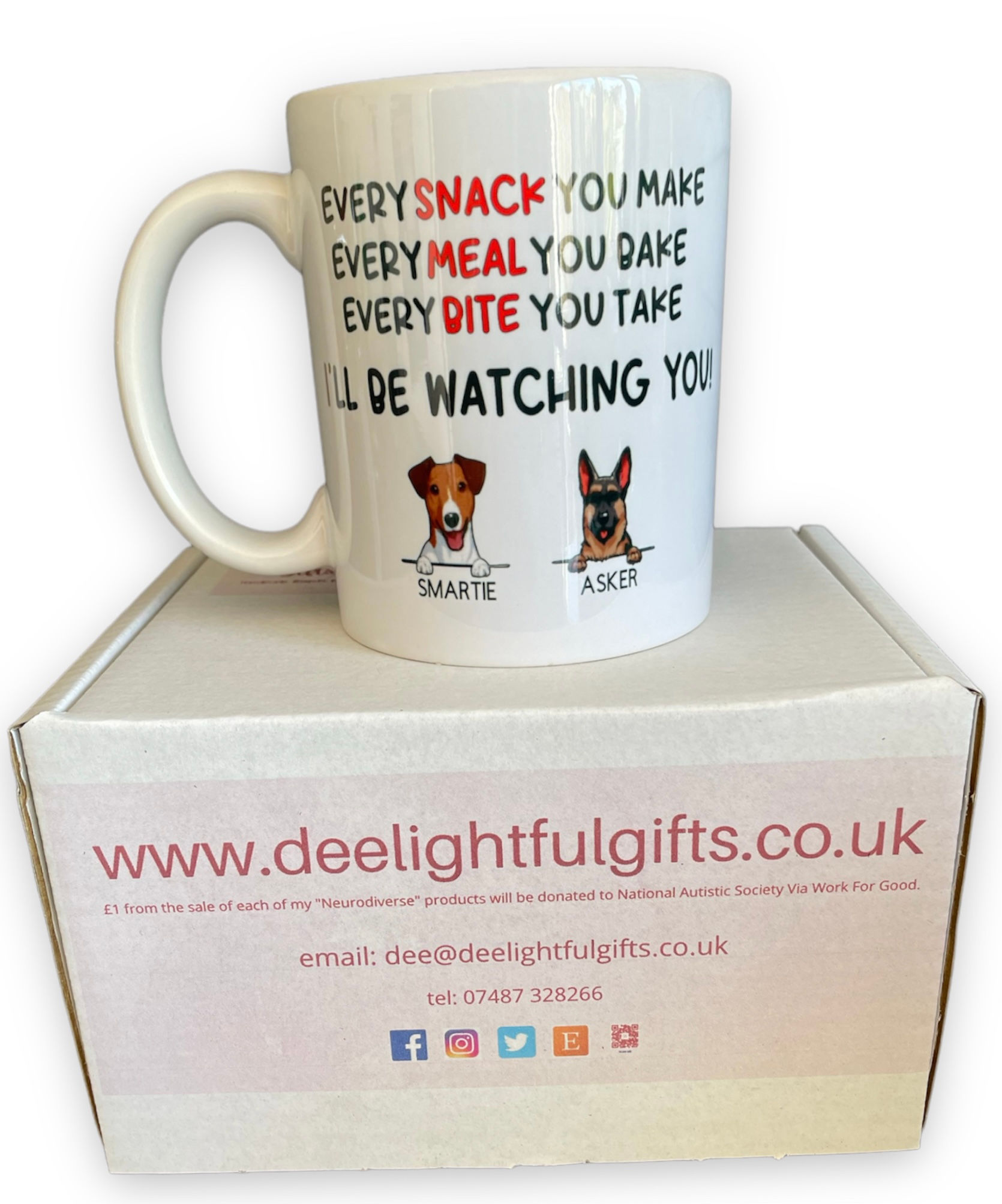 Personalised sublimation mugs