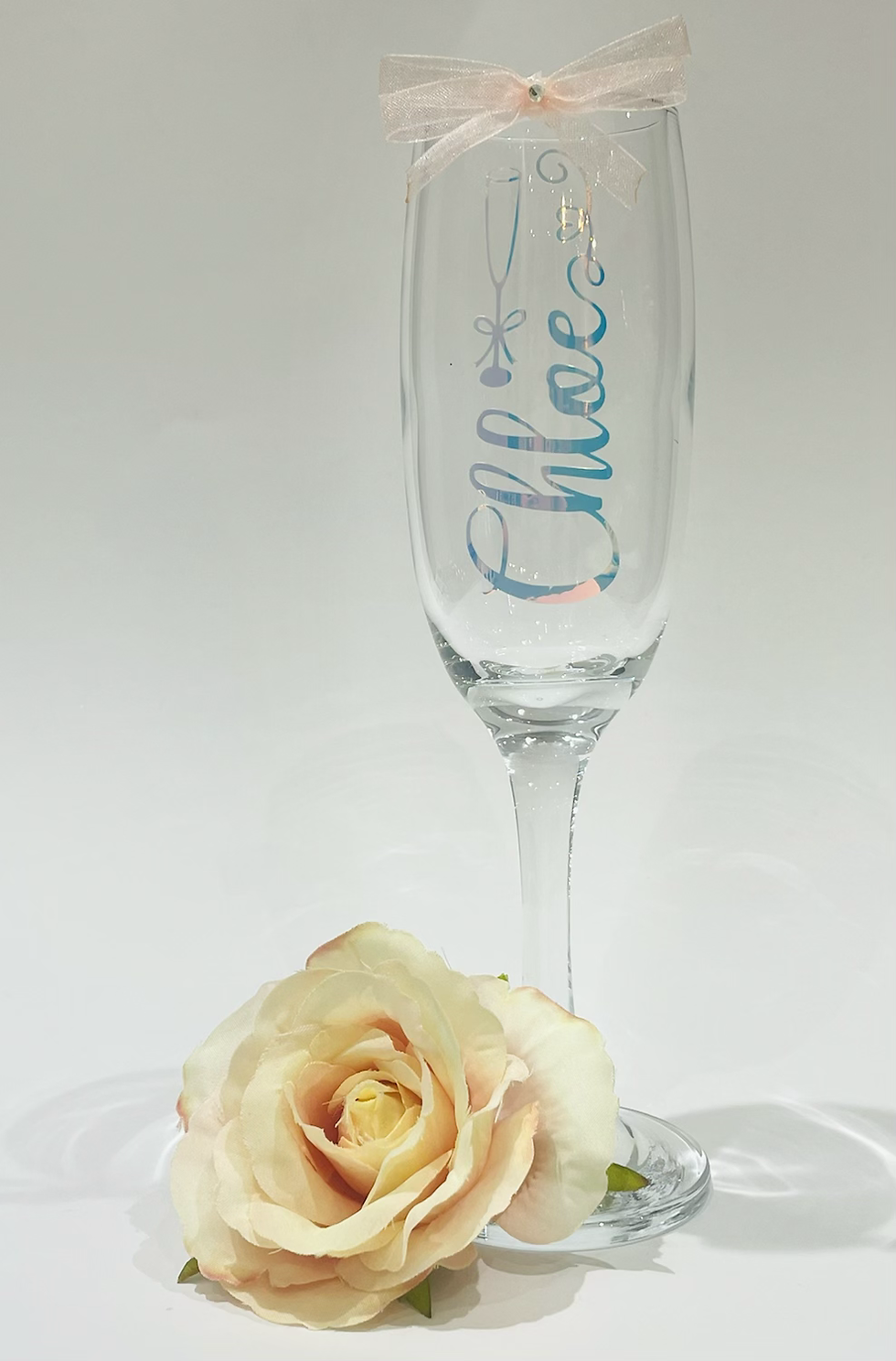 Thumbnail: Personalised champagne glasses 