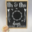 Thumbnail: Mr & Mrs Chalkboard Countdown 