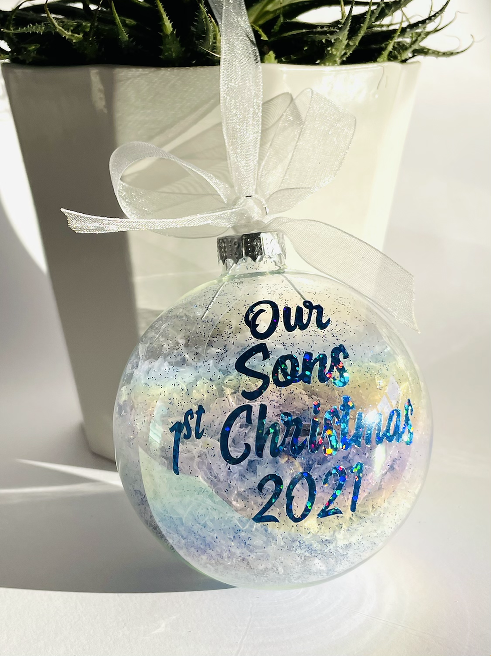 Thumbnail: “Our son’s 1st Christmas” Bauble 