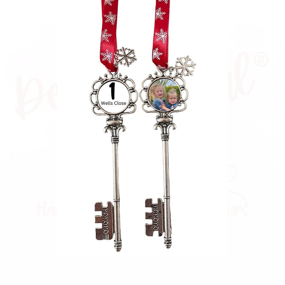 Personalised Santa Keys