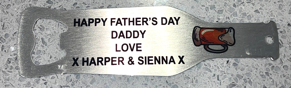 Thumbnail: Personalised sublimation bottle openers