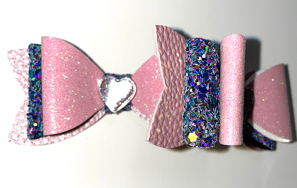 Thumbnail: Handmade Hair Bow Clips pack of 2