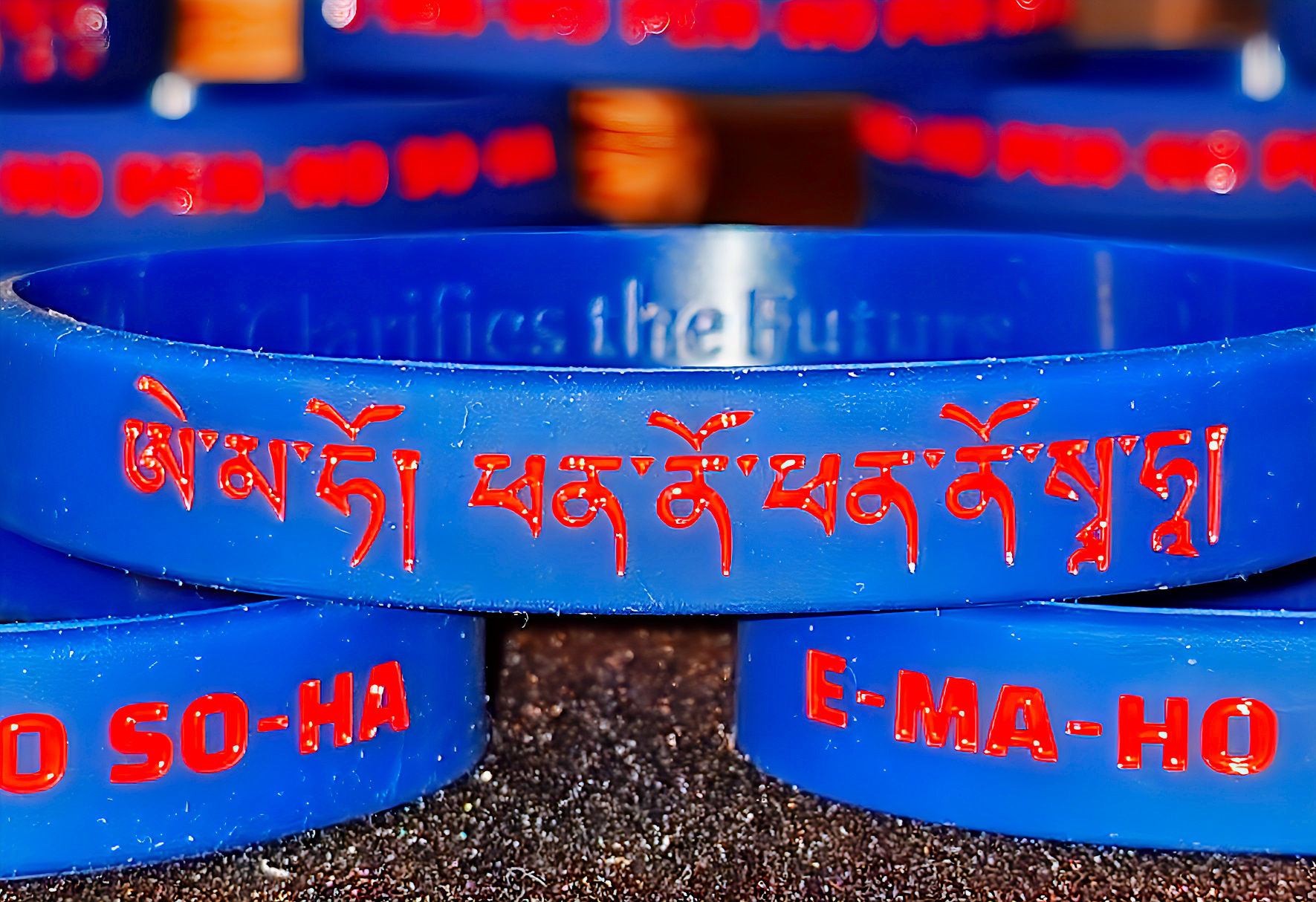 Sacred mantra bracelet for protection / E-ma-ho pen-no pen-no so-ha