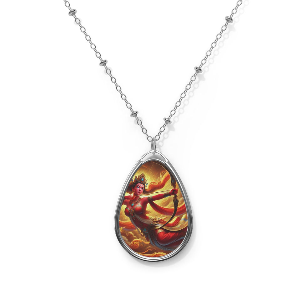 Kurukulle Oval Necklace