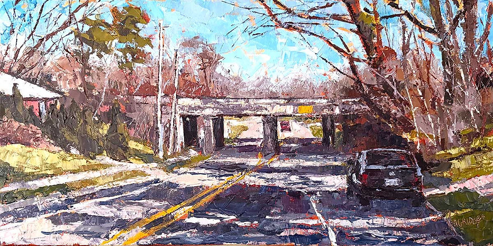 Eastbound Webster Road