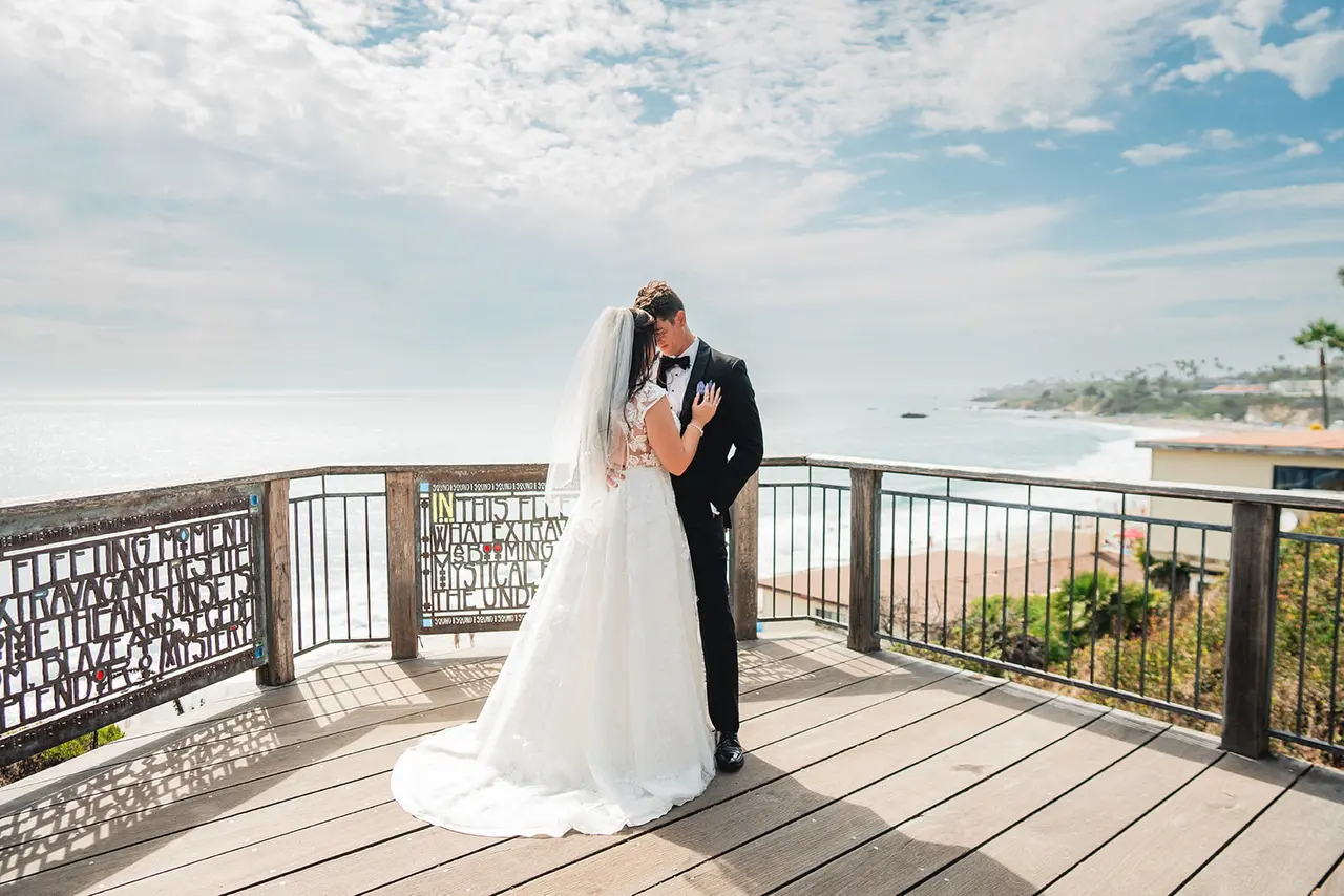 Award-winning wedding photography by Paper Birch Collective, OC Wedding Photographers and Videographers shot at Ocassions in Laguna Beach California