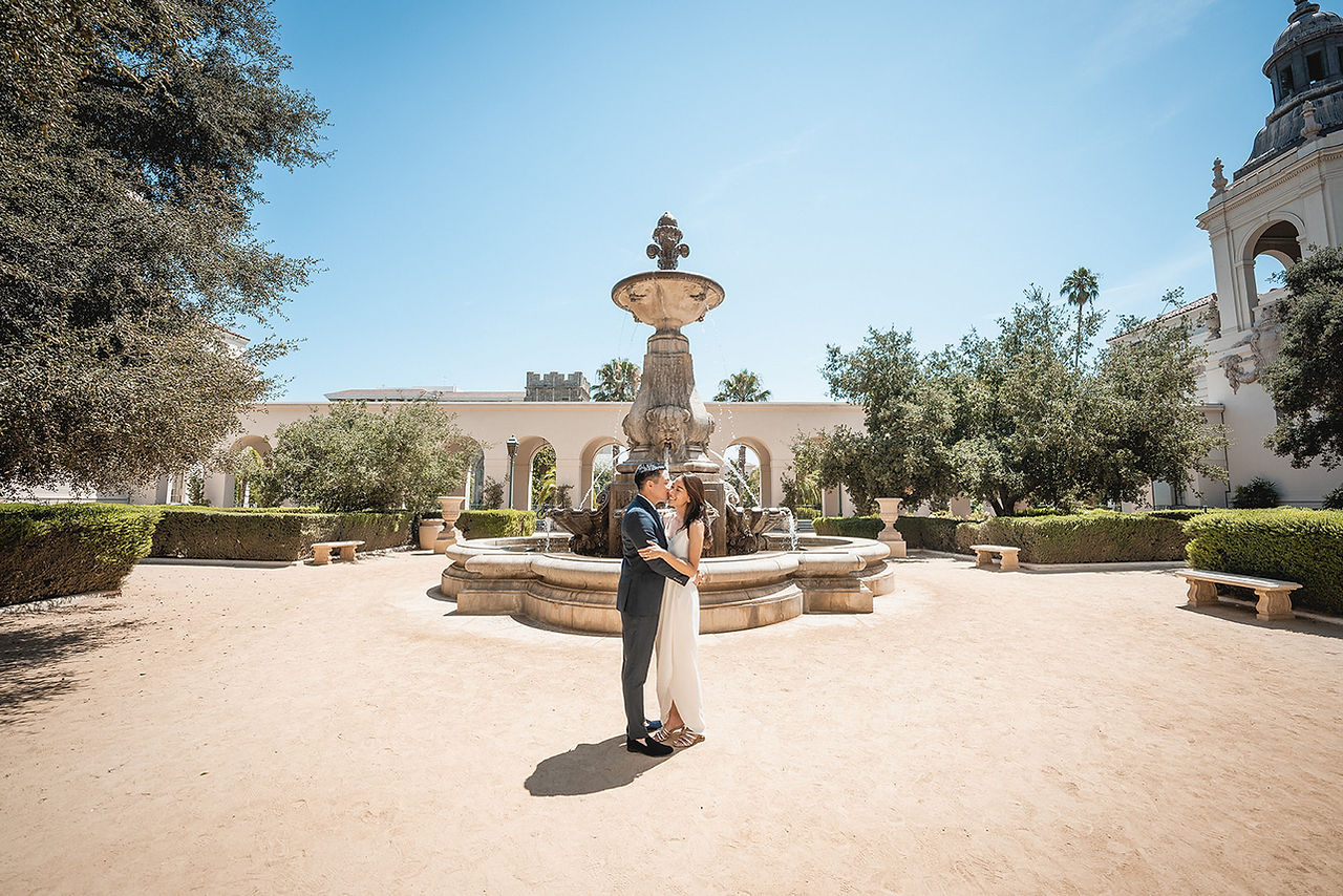 Pasadena City Hall photo shoot shot by Paper Birch Collective, top photo shoot spots in Southern California, SoCal, best tips and tricks