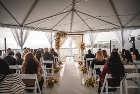 Wedding Ceremony at Occasions at Laguna Village shot by Paper Birch Collective, Orange County Wedding Photographer, Laguna Beach Wedding Photographer