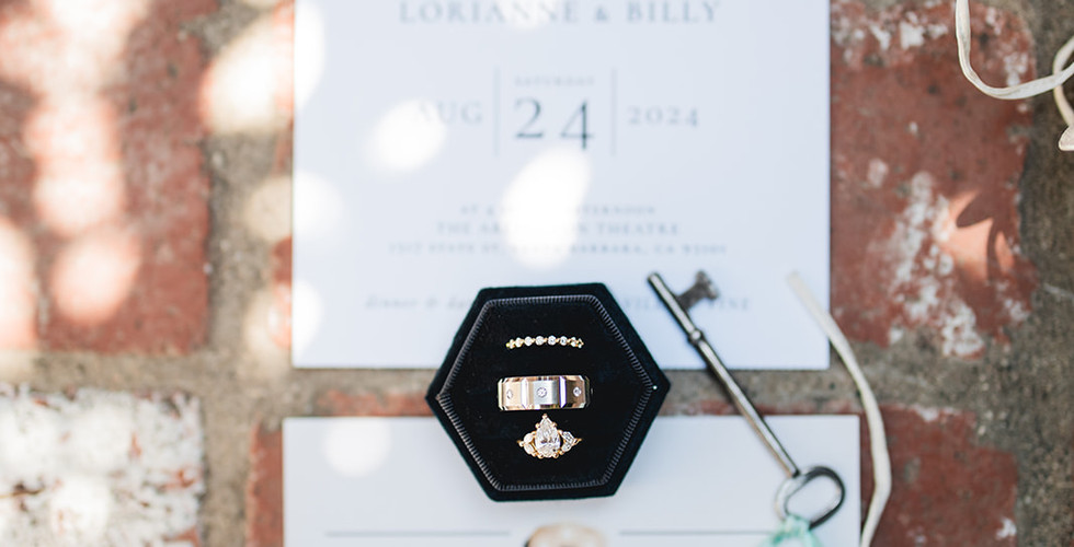 Wedding details at Villa and Vine in Santa Barbara shot by Alvis Pham Photography, Orange County California Wedding Photographer
