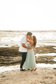Engagement Session at Treasure Island, Laguna Beach, Photo by Paper Birch Collective, Orange County Wedding Photographers