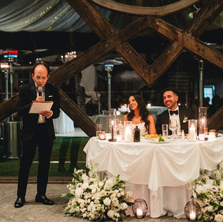 Wedding reception speeches memories at Calamigos Ranch in Malibu California photos by Alvis Pham Photography, Orange County California Wedding Photographer