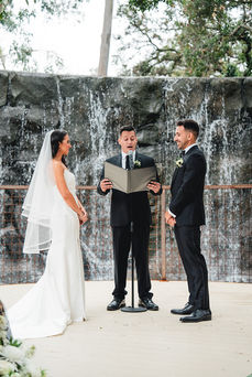 Wedding ceremony at Calamigos Ranch in Malibu California photos by Alvis Pham Photography, Orange County California Wedding Photographer