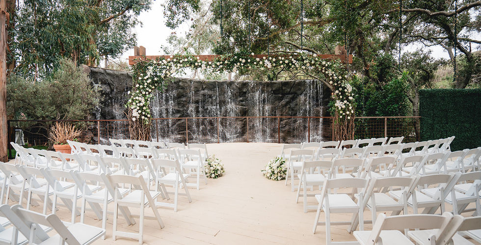Wedding ceremony at Calamigos Ranch in Malibu California photos by Alvis Pham Photography, Orange County California Wedding Photographer