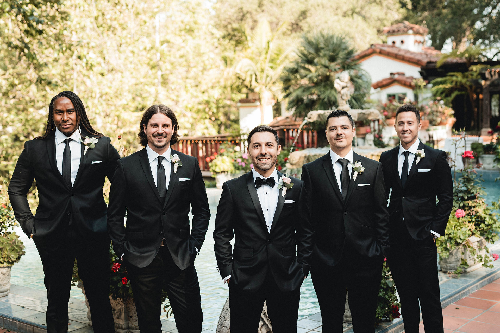 Groom portrait at Rancho Las Lomas shot by Alvis Pham Photograhy, Orange County Wedding Photographer