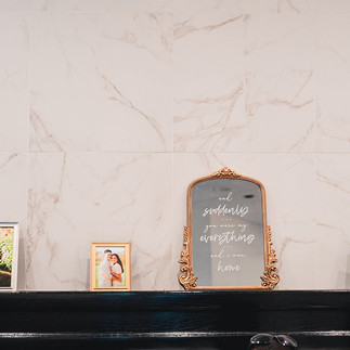 Picture frame decor for reception shot by Alvis Pham Photography, Orange County California Wedding Photographer, at Sierra La Verne by Wedgewood Weddings