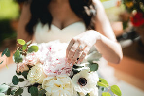Bride portrait at Rancho Las Lomas shot by Alvis Pham Photograhy, Orange County Wedding Photographer