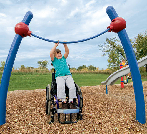 Playground acessível e inclusivo