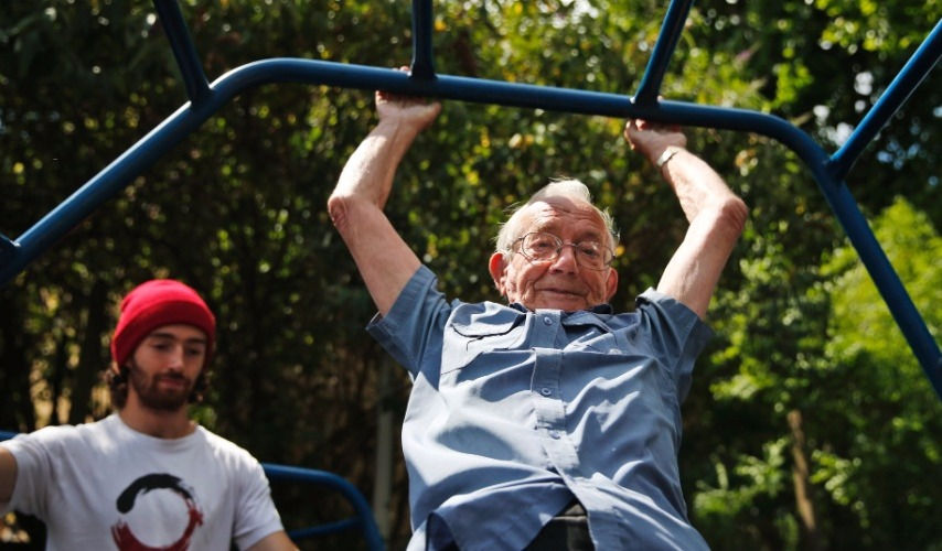 playground para idosos