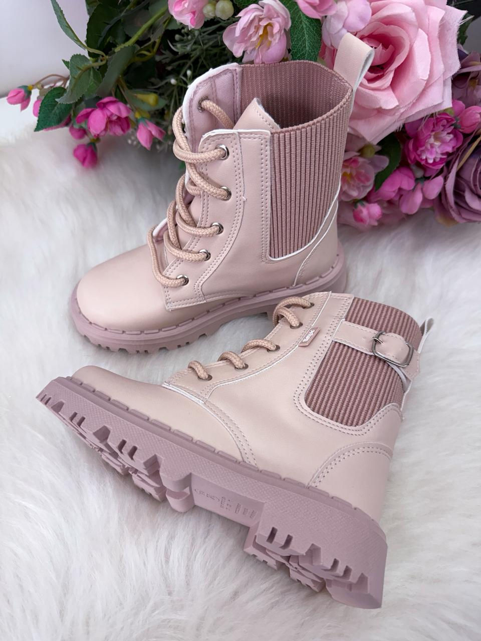 Miniatura: Bota\Coturno Nilqi Jade Rose