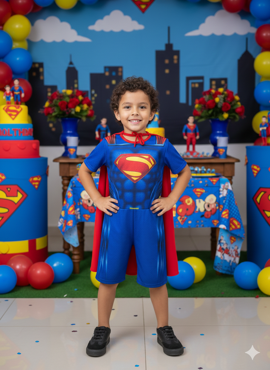Miniatura: Fantasia Super Homem Modelo 1