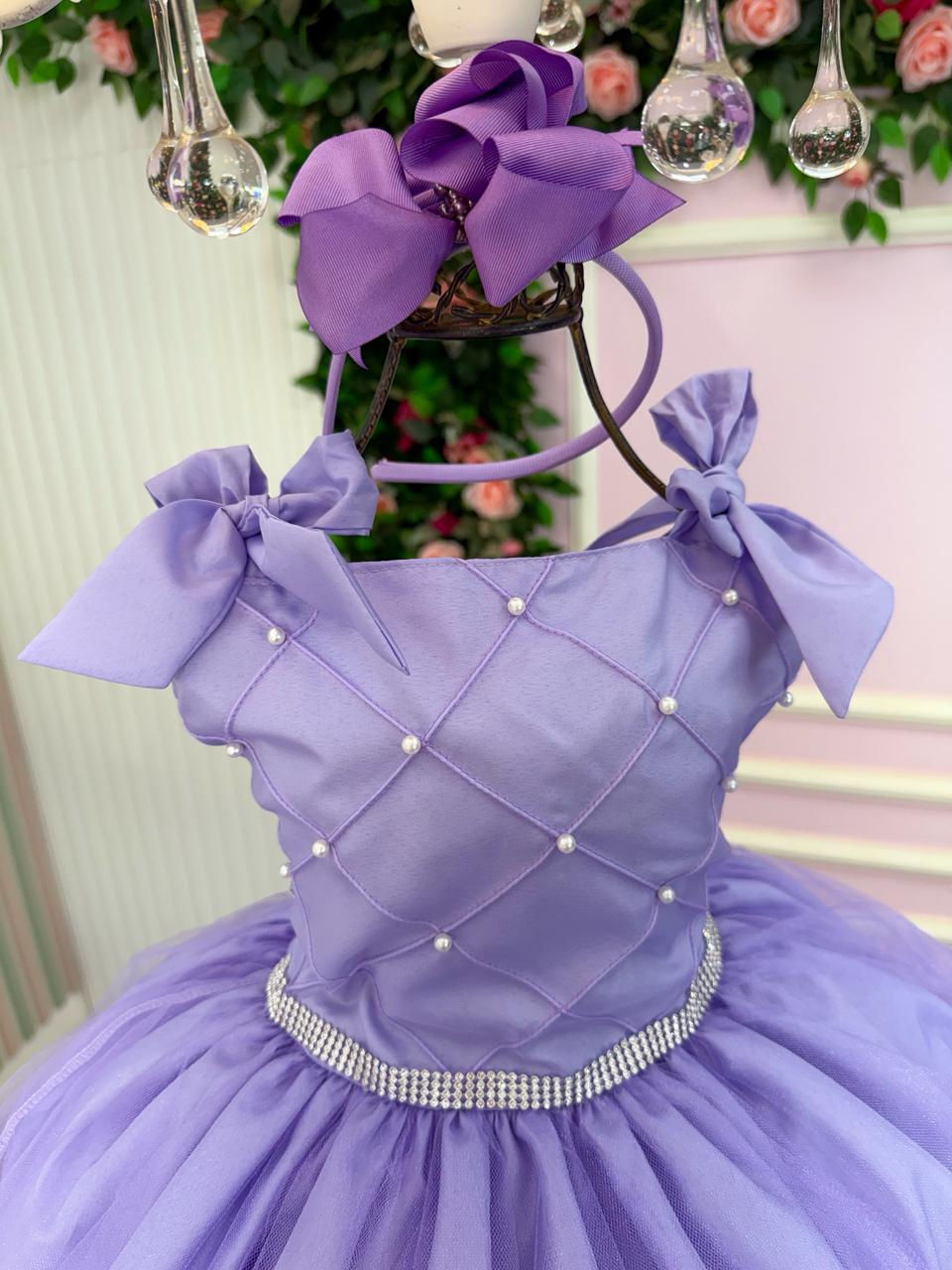 Miniatura: Vestido Marie Mariely Lilas