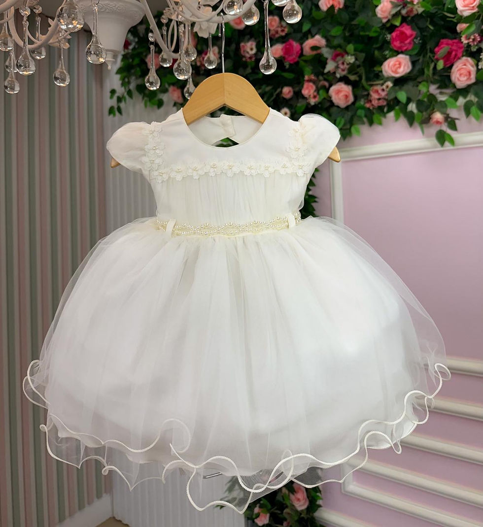 Miniatura: Vestido Menina Bonita Bebe Ana Livia Off