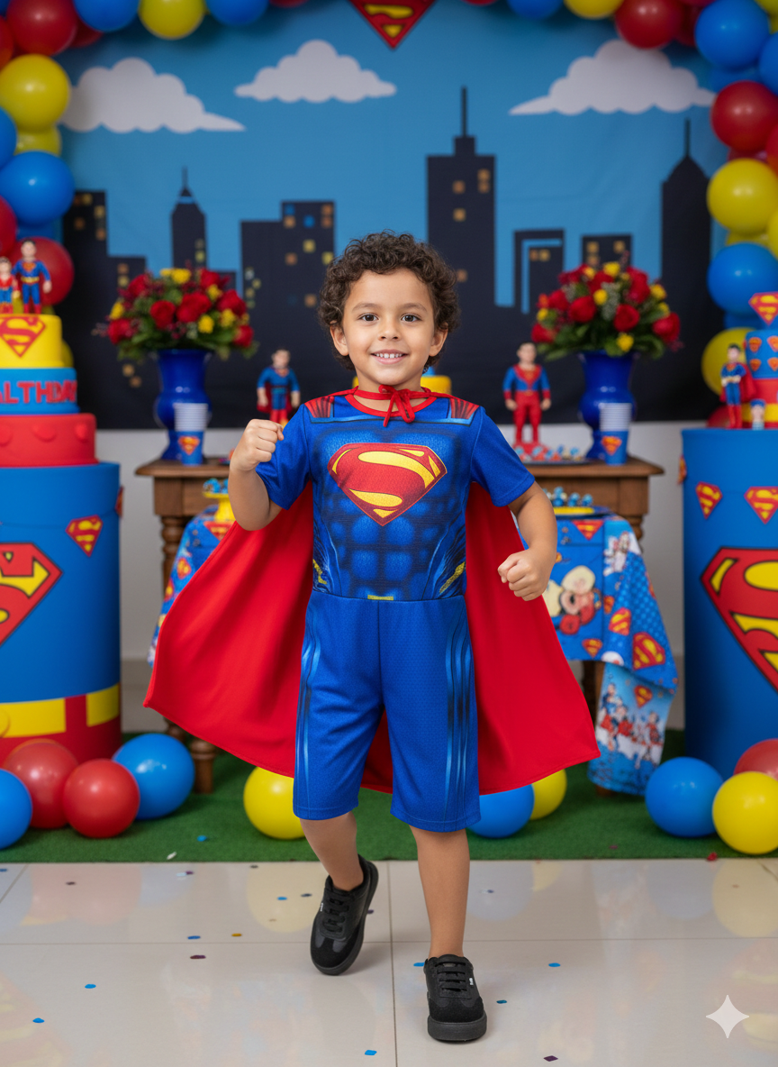 Miniatura: Fantasia Super Homem Modelo 1