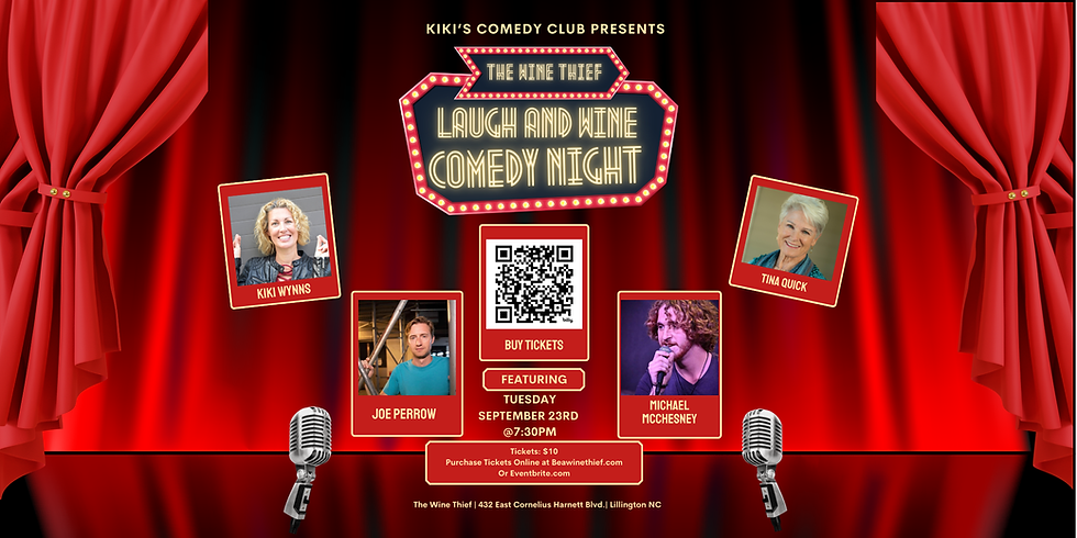 September Laugh and Wine Comedy Show 