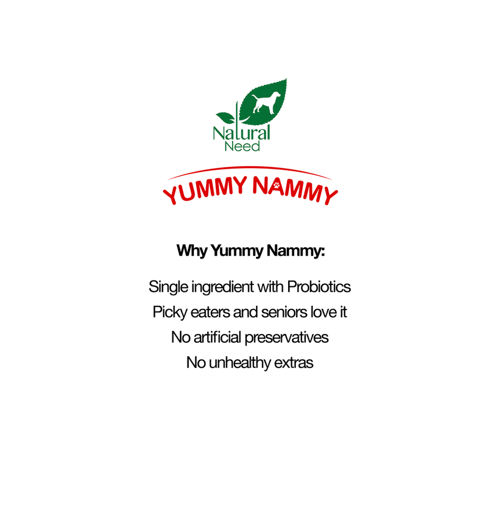Thumbnail: Yummy Nammy - All Natural, Grass-Fed & Free-RangeTripe Treats with Probiotics