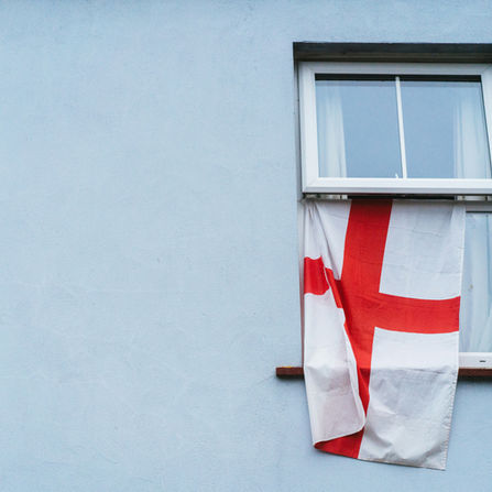 Oi Gary, What You Doing With That Flag?