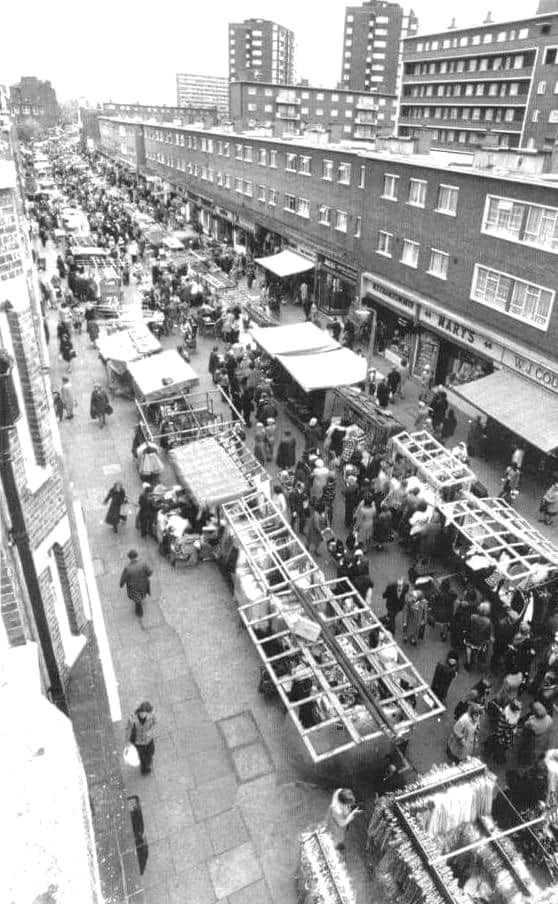 historic picture of east street market