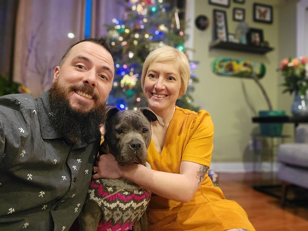 Fiona and her new family