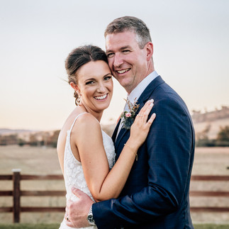 Bridal Portraits at sunset, Bathurst NSW Wedding Photographer