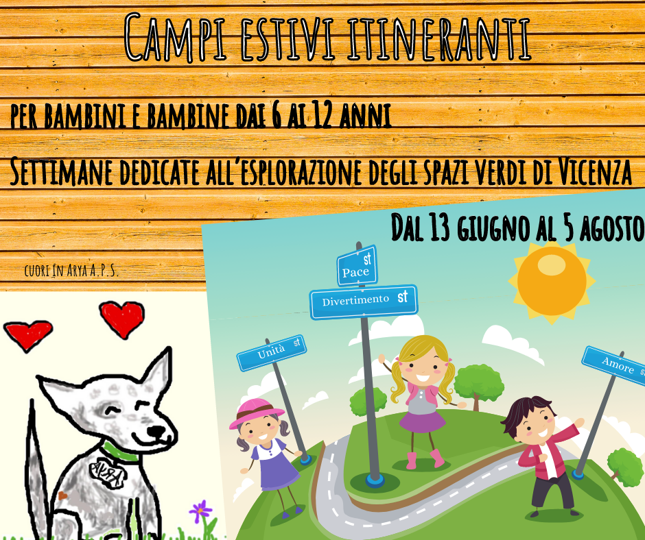 centri estivi cuori in Arya aps