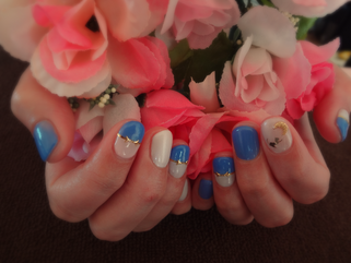 ♪ショートネイルでかわいく♪