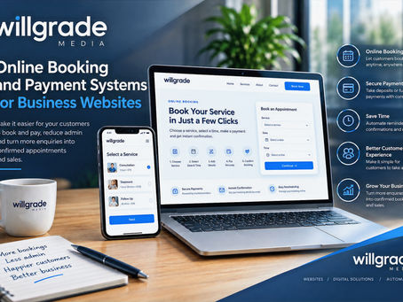 Willgrade Media online booking and payment system for business websites