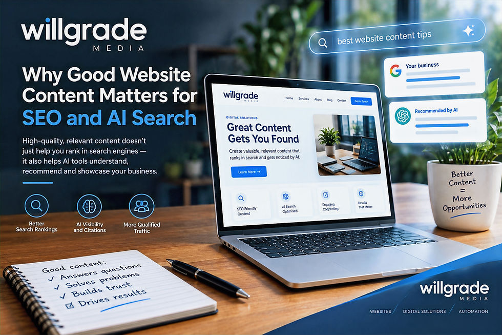 Small business website design and cost guide for UK businesses