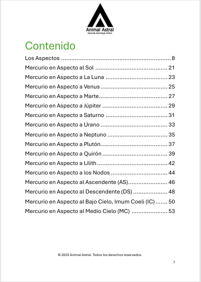 Thumbnail: La interpretación de los Aspectos a Mercurio