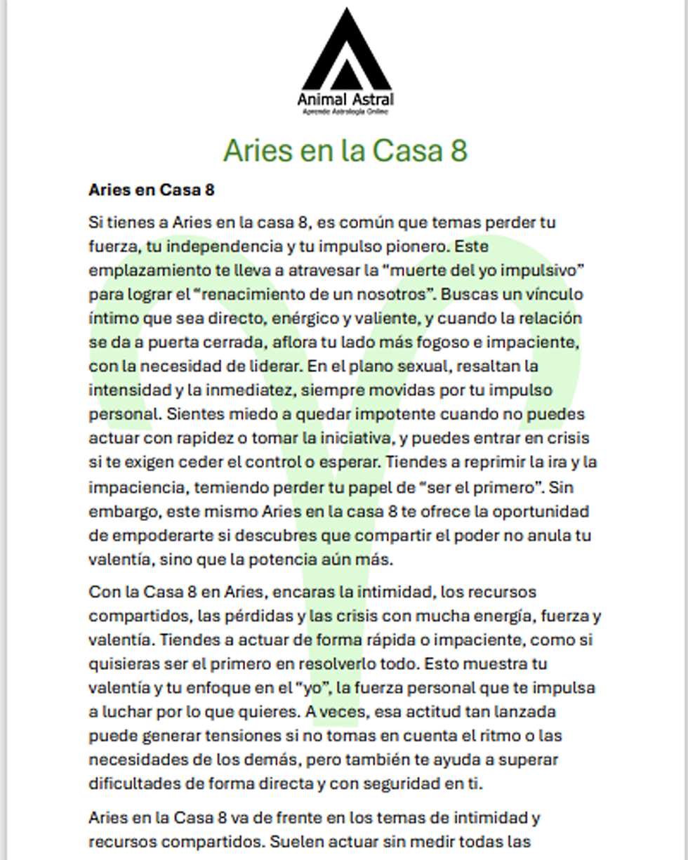 Thumbnail: La interpretación de la Casa 8 Según Signos y Planetas