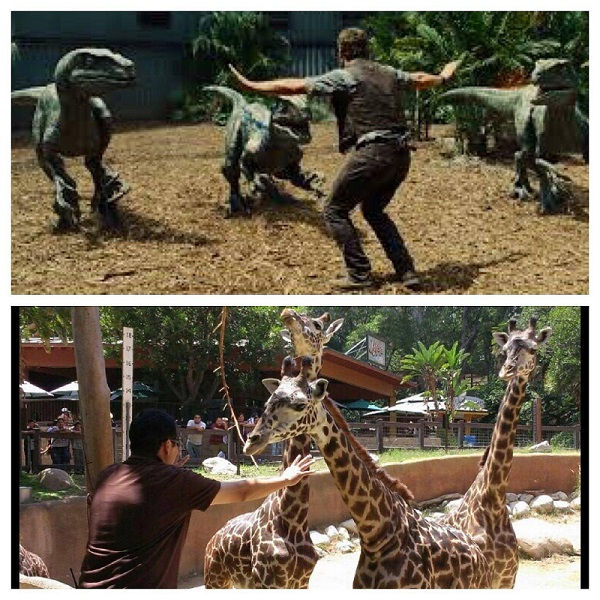 Jurassic World zookeepers