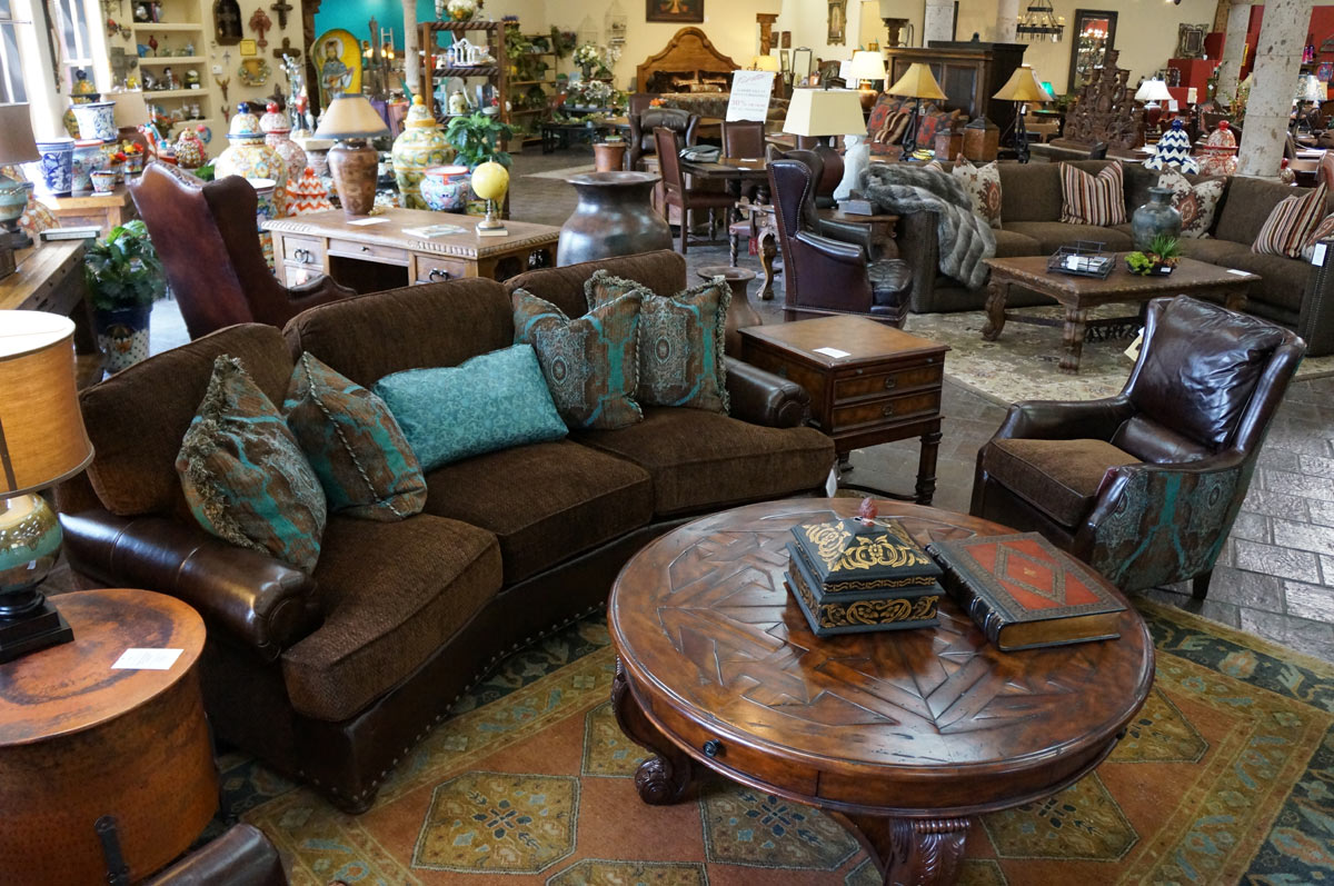 Tuscan & Southwestern Furniture Showroom Fiesta Furnishings