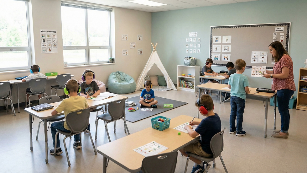 Aula inclusiva en neuordiversidad