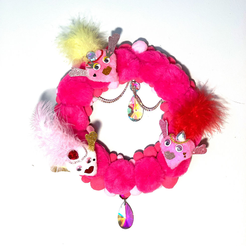 Pomtacular Trio Wreath