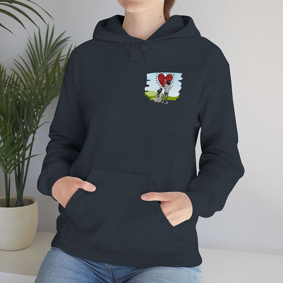 Thumbnail: Look Out for the Left Out - Unisex Heavy Blend™ Hooded Sweatshirt