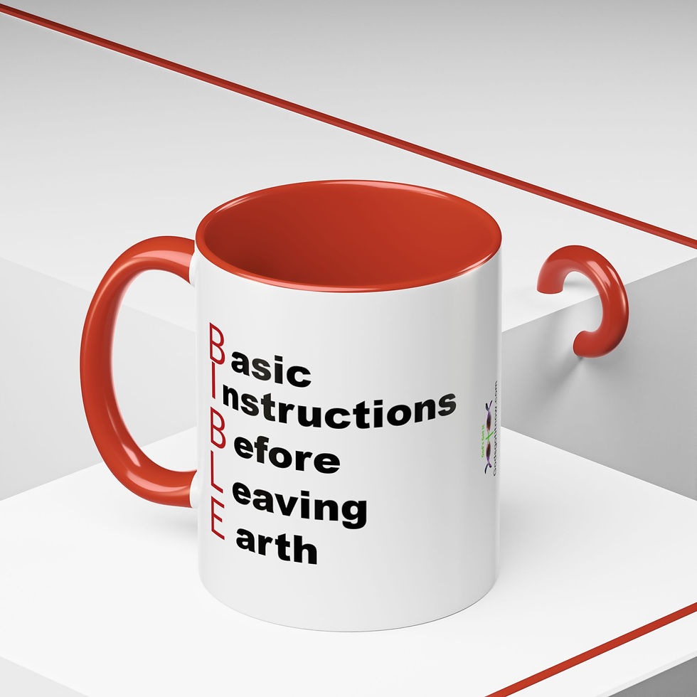 Thumbnail: Bible Coffee Mug — Gods Got It "Basic Instructions Before Leaving Earth" Mug