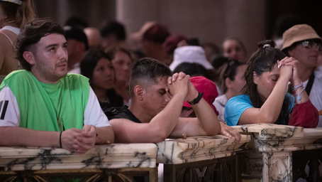 En el cierre de la Peregrinación a Luján, García Cuerva dijo que, hay muchos hermanos a los que le pesa “la pobreza y las consecuencias del narcotráfico”