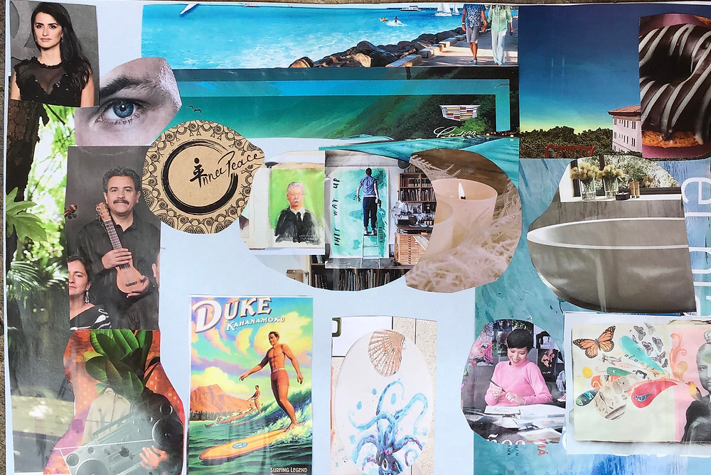 Collage sueño