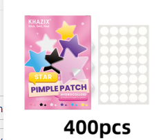 Thumbnail: 40 pieces of multi-color star acne patches, facial acne patches, concealer acne 